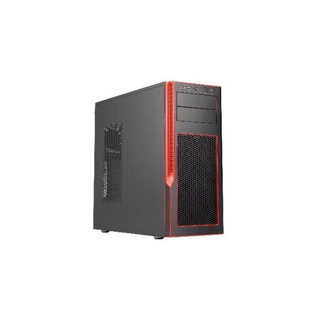 Supermicro SuperChassis No Power Supply ATX Mid Tower (Black/Red) CSE-GS50-000R